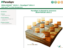 Tablet Screenshot of download-gocad.pdgm.com